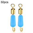 50 PCS HS-052 Silicone Eight-Shaped Ring Connector, Small, Medium, Large