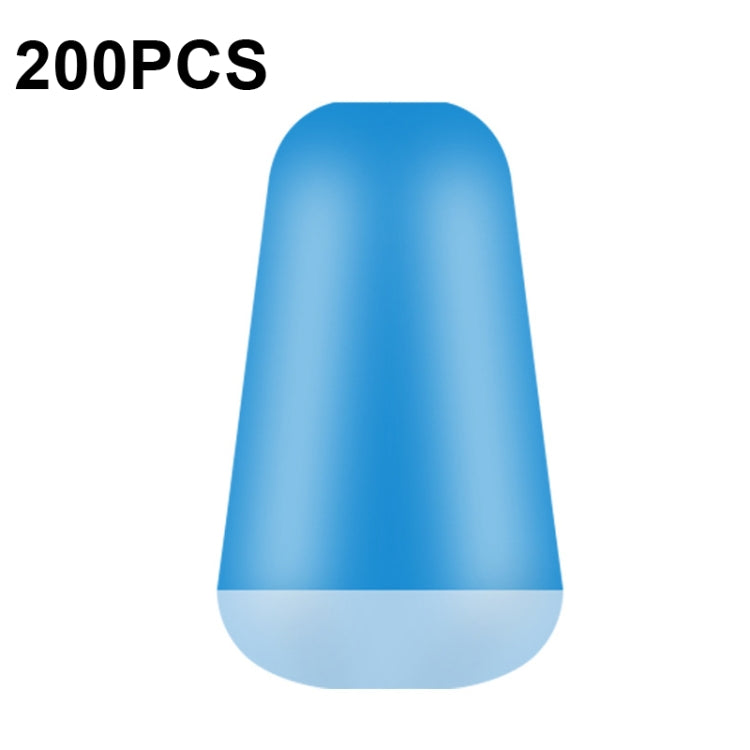 200 PCS DWF01 Silicone Main Line 8 Character Ring Anti-tangle Beans, Size:, Small 8mm, Medium 9mm, Large 10mm