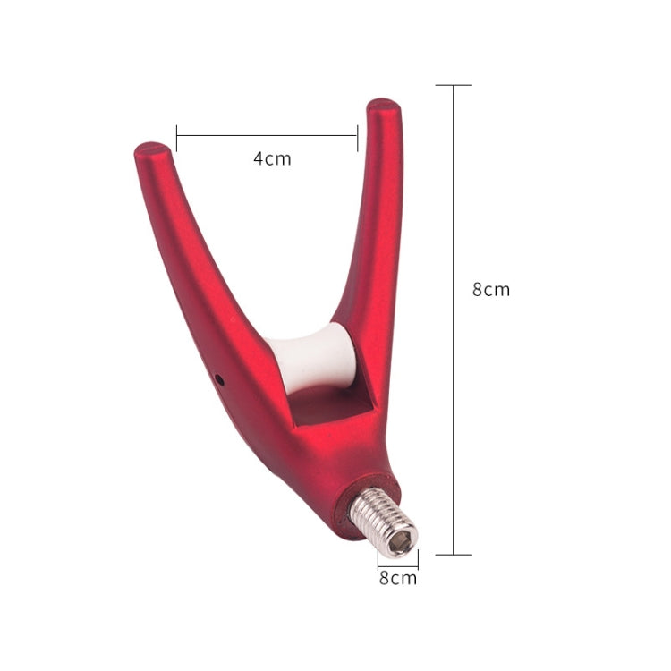 Fishing Rod With Wheel Universal Interface Bracket Head, Color: Colorful, Black, Blue, Red, Colorful