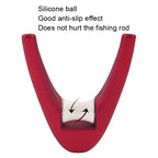 Fishing Rod With Wheel Universal Interface Bracket Head, Color: Colorful, Black, Blue, Red, Colorful