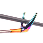 Fishing Rod With Wheel Universal Interface Bracket Head, Color: Colorful, Black, Blue, Red, Colorful