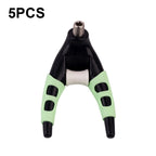 Detachable Luminous Claw Turret Bracket Head Fishing Rod Head Bracket Accessories, Size: Large, 5 PCS Small, Large