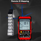 Rechargeable Adjustable Network Cable Tester Wire Tracker POE Cable Tester, ET618 (Red), ET616 (Red)