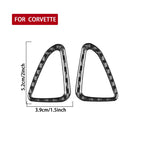 For Chevrolet Corvette C8 2pcs/Set Car Door Air Vent Sticker