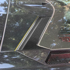 For Chevrolet Corvette C8 6pcs /Set Roof Camera Frame Sticker