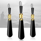 10 PCS Quick Change Floater Sliding Copper Head Rotating Floater, Small, Medium, Large