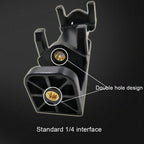 YUNTENG Tripod PTZ Adapter Aelfie Rod Live Broadcast Bracket Fixing Clip, YUNTENG Fixing Clip