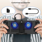 JYS For Steam Deck/Switch/OLED Game Console Cooling Fan With Bracket, JYS-SD006