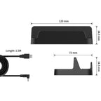PGTECH For Steam Deck Console Holder With Charging Cable, PGTECH Holder