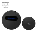 T10-1 1 For 1 Lighting Self-Power Generation Wireless Intelligent Anti -Rainwater Doorbell, T10-1 EU Plug Black, T10-1 US Plug White, T10-1 US Plug Black, T10-1 UK Plug White, T10-1 UK Plug Black, T10-1 EU Plug White