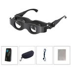DM0125 3X Fishing Binoculars Adjustable Focus Glass Type Binoculars, Hardcover, With Grey Polarised Lens, With Yellow Polarised Lens, With Red Polarised Lens, With Grey + Yellow  Lens, With Tricolour  Lens