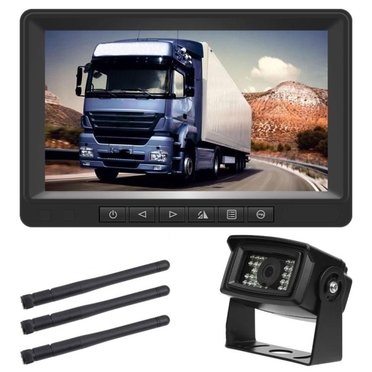 K0205 7 Inch Digital Wireless Car Display Night Vision Reverse Camera Screen, K0205