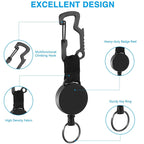 Outdoor Multifunctional Stainless Steel D-Type Carabiner Bottle Opener, TZ-001