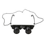 Camman 3 x 28 Adjustable Focus Glass Type Fishing Binoculars ,Spec:, Only  Binoculars, With Zippered Glasses Case