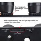 Camman 3 x 28 Adjustable Focus Glass Type Fishing Binoculars ,Spec:, Only  Binoculars, With Zippered Glasses Case