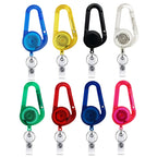 Retractable Mountain Buckle Keychain