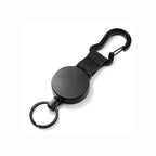 Retractable High Elastic Wire Rope Gourd Shaped Key Chain, Size:, Small, Medium, Large