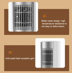 1200W Defender Heater Home Living Room Energy-saving Small Electric Heater, EU Plug, US Plug, UK Plug