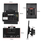 9520C Double Spindle 9.5 Inch Vertical Screen Car MP5 Player, Style:, Standard, Standard+4 Light Camera, Standard+8 Light Camera, Standard+12 Light Camera, Standard+AHD Light Camera