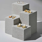 Jewelry Still Life Ornaments Geometry Photography Props, Size:, Square Column 8x8x10 cm, Square Column 10x8x10 cm, Square Column 10x8x16 cm, Square Column 10x8x20 cm, Square Column 4PCS/Set, Door Hole 8x21x30 cm, Door Hole 8x14x20 cm, Square 10x10x3.5 ...