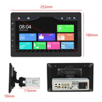 1310C 10.1 inch Car Full Screen Touch HD MP5 Wired Carplay Player, Style:, Standard, Standard+4 Light Camera, Standard+8 Light Camera, Standard+12 Light Camera, Standard+AHD Camera