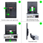 C800 9.5 Inch MP5 Single Butt Carplay Player, Style:, Standard, Standard+4 Light Camera, Standard+8 Light Camera, Standard+12 Light Camera