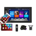 7622C 6.2 inch Dual Spindle HD Car Universal MP5 Carplay Player, Style:, Standard, Standard+4 Light Camera, Standard+8 Light Camera, Standard+12 Light Camera, Standard+AHD Camera