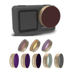JSR For DJI Osmo Action Motion Camera Filter, Style:, LG-CPL, LG-ND4, LG-ND8, LG-ND16, LG-ND32, LG-ND8/PL, LG-ND16/PL, LG-ND32/PL, LG-ND64/PL, LG-Red, LG-Yellow, LG-Magenta