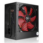 Jbon 600WS Rated  500W Dual 6Pin Desktop PC Power Supply, 600WS