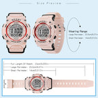 SYNOKE 9810 Multifunctional Luminous Waterproof Student Sports Watch