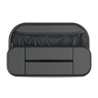 Car Seat Rear Leather Multi-function Convenient Storage Bag, Storage Bag (Black)