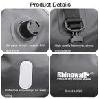 Rhinowalk MT20450 45L Large Capacity Portable Waterproof Motorcycle Tail Bag, MT20450 45L