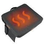 Outdoor Camping Stool USB Heating Portable Mat, Gray