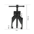 Two-claw Cross Spiral Bearing Removing Wheel Pulpper, 15.5 cm