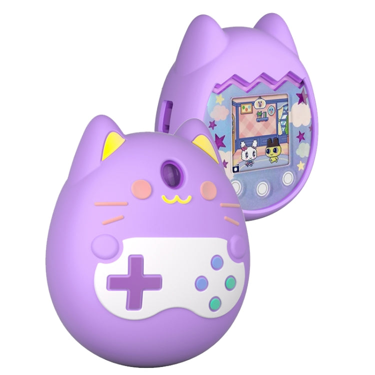 Silicone Cartoon Electronic Pet Protective Case, For Tamagotchi pix Blue, For Tamagotchi pix Green, For Tamagotchi pix Pink, For Tamagotchi pix Purple