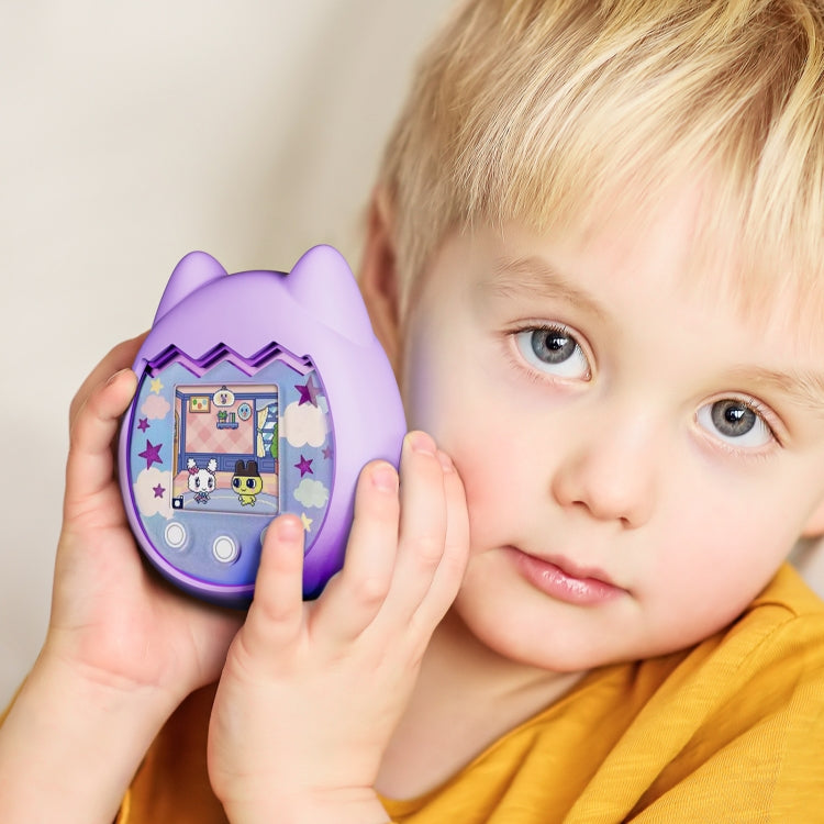 Silicone Cartoon Electronic Pet Protective Case, For Tamagotchi pix Blue, For Tamagotchi pix Green, For Tamagotchi pix Pink, For Tamagotchi pix Purple