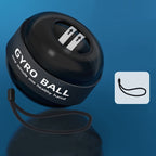 Magnetic Wrist Ball Gyro Training Decompression Fitness Device, Color:, All Black, Black, Red, Blue, Black With Light, Red With Light, Blue With Light, Metal With Light, Six Color Flash