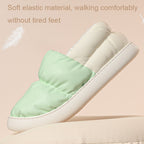Winter Home Waterproof Thick-soled Cotton Shoes Plush Warm Cotton Slippers, 40-41, 42-43, 44-45, 36-37, 38-39