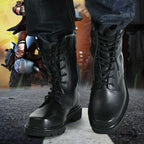 FB-001 Winter Outdoor Training Windproof and Warm Boots, Spec:, Standard, Steel Toe, Steel Toe+Sole, Wool Steel Toe+Sole, Cowhide