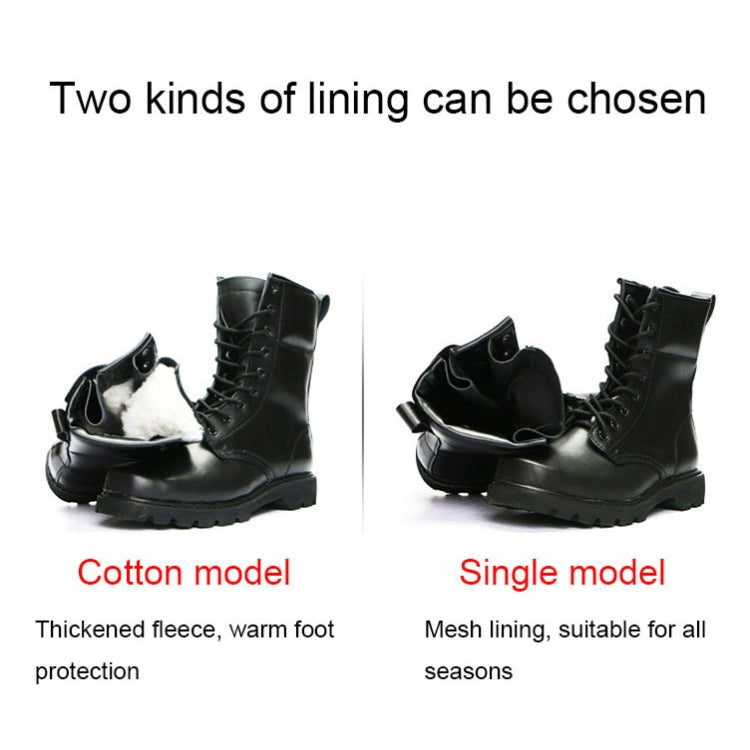 FB-001 Winter Outdoor Training Windproof and Warm Boots, Spec:, Standard, Steel Toe, Steel Toe+Sole, Wool Steel Toe+Sole, Cowhide
