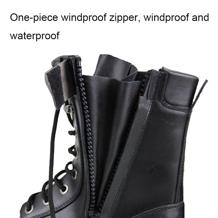 FB-001 Winter Outdoor Training Windproof and Warm Boots, Spec:, Standard, Steel Toe, Steel Toe+Sole, Wool Steel Toe+Sole, Cowhide