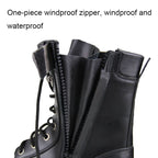 FB-001 Winter Outdoor Training Windproof and Warm Boots, Spec:, Standard, Steel Toe, Steel Toe+Sole, Wool Steel Toe+Sole, Cowhide