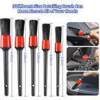 Car Wash Water Sprayer Tool Details Clean Brush Air Outlet Brush Set, 35 in 1