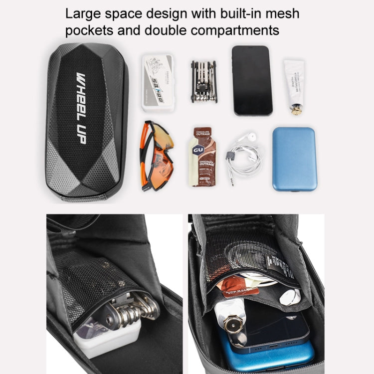 WHEEL UP X7 2L Electric Scooter Hard Shell Hanging Bag,Style:, X7 Quick Release Bracket, X7 Hook and Loop Fastener