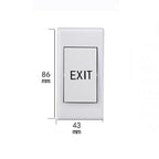 Access Control Switch Metal Touch Infrared Switch, Narrow Side Switch, Metal Brushed Switch, A03 Touch Switch, C30A Touch Switch, E5 Golden Switch