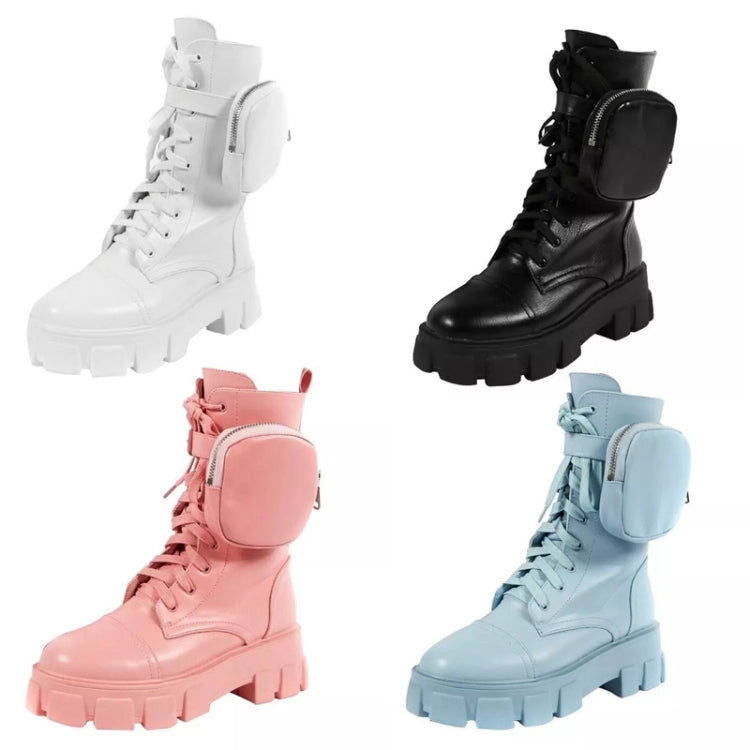 Autumn and Winter Retro Thick-soled Muffin Heel Martin Boots, 35, 36, 37, 38, 39, 40, 41, 42, 43