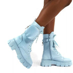 Autumn and Winter Retro Thick-soled Muffin Heel Martin Boots, 35, 36, 37, 38, 39, 40, 41, 42, 43