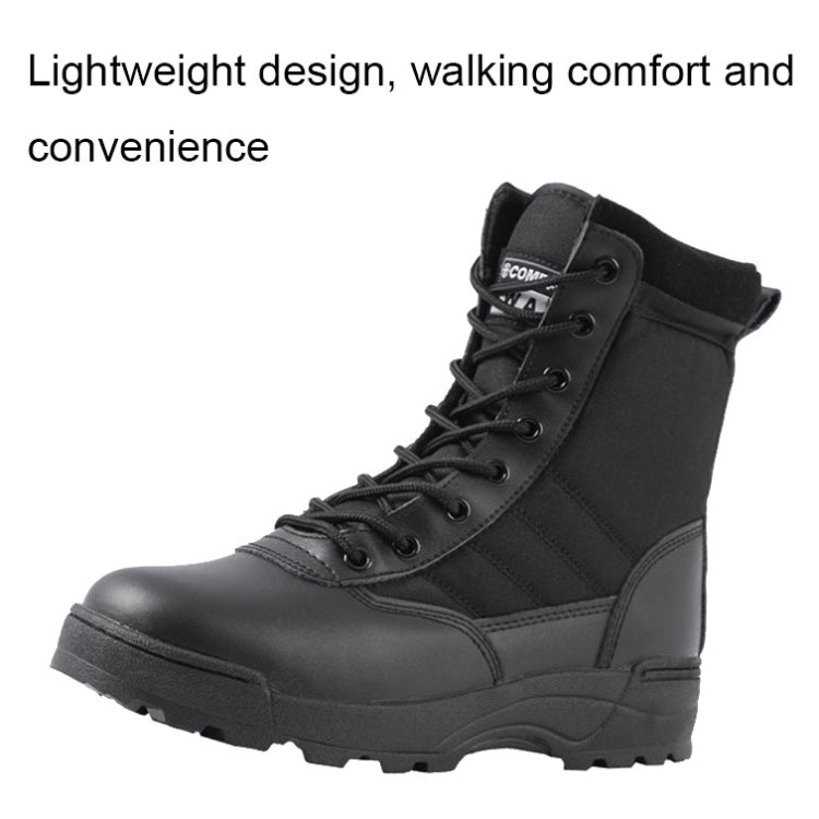 JL-098 Spring and Autumn Outdoor Sports Anti-slip Wear-resistant Training Boots, Black, Green, Sand Color