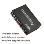 FJGEAR FJ-401AV Lotus Head Interface 4-way AV Audio and Video Switcher, FJ-401AV