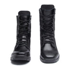 17 Outdoor Sports Wear-resistant Training Boots High-top Outdoor Hiking Boots, Spec:, Standard, Ultra Light, Wool, Cowhide, Cowhide Wool